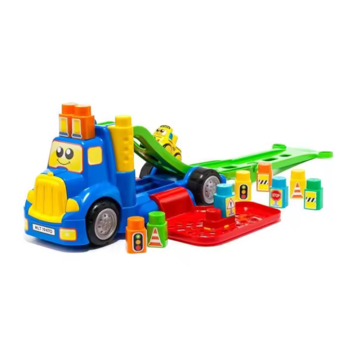 CAMION MOLTO BLOCKS TRUCK CON 10 BLOQUES - 1