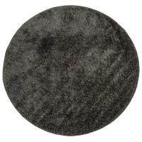 vidaXL Alfombra pelo largo aspecto brillante ISTAN Ø 120 cm Color Antracita,  Beige,  Crema y mas Alfombras de área  Alfombra de Piso para Sala de Estar Dormitorio Habitación Salón - details 2