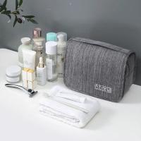 Bolsa De Viaje Plegable Para Maquillaje Y Toallitas Caja De Almacenamiento Colgante Para Baño Y Negocios Material Oxford - details 1