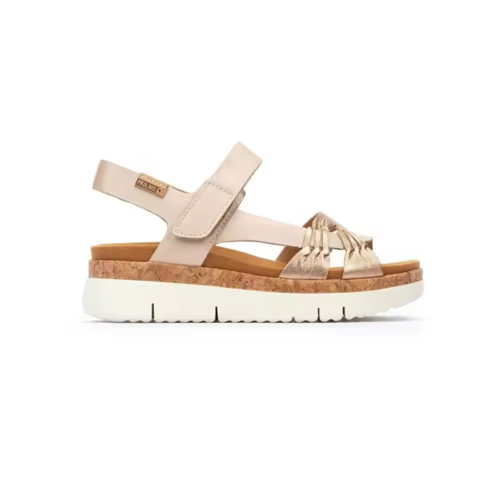 Sandalias planas PIKOLINOS W4N-0968 Mujer Metalizado - 1
