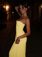Vestido Bodycon Elegante Lygens Sin Espalda De Mujer Para Noche Playa Fiesta Verano 2025 Moda Hollow out Slim Fit Longitud Pierna - details 26