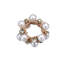 3pcs Paux Cinturones Para El Cabello Con Borde De Perla Y Decoración De Rhinestone Glitter Estilo Retro Para Mujer - details 1