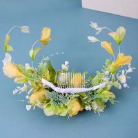 Clip De Cabello Para Novia Rosa Complemento Floral Para Bodas Accesorios De Cabello Tradicionales Para Fiestas Carnavalescas Y Festivas - details 10