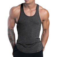 Top De Gimnasio Para Hombres Verano Quick-Dry Elastic Loose Sports Camiseta De Entrenamiento De Gimnasio Running Y Baloncesto - details 2