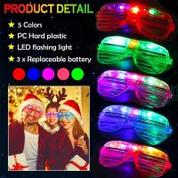 Lentes LED Para Fiesta En 6 Colores Neón Luces LED De Sombreros De Copa Para Adolescentes Y Adultos Regalos Para Fiesta De Cumpleaños Accesorios De Fiesta - details 3