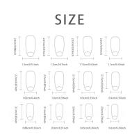 Uñas Postizas Francés Corazón Minimalista 24 PCs Con Gel Jelly Y Archi De Uña Incluido Kit De Uñas Postizas De Plástico - details 19