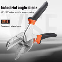 Tijeras De Miter Ajustables De 45 a 135 Grados Para Trabajar Madera Con 2 Hojas De Repuesto Corte Preciso Ergonómicas - details 0