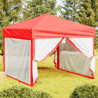 vidaXL Carpa para Fiestas Plegable con Paredes 3x3 m Cenador Color Antracita,  Taupé,  Azul y mas - details 6