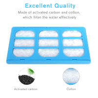 Filtro De Agua Para Fuente De Animales 12 PCS Compatible Con Cat Mate Y Dog Mate Reemplazo Para Filtro De Agua De Mascotas - details 4