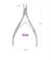 Tijeras De Cutícula De Acero Inoxidable Para Pelar Pies Y Manicura Herramienta De Cortador De Piel Muerta Para Uñas - details 8