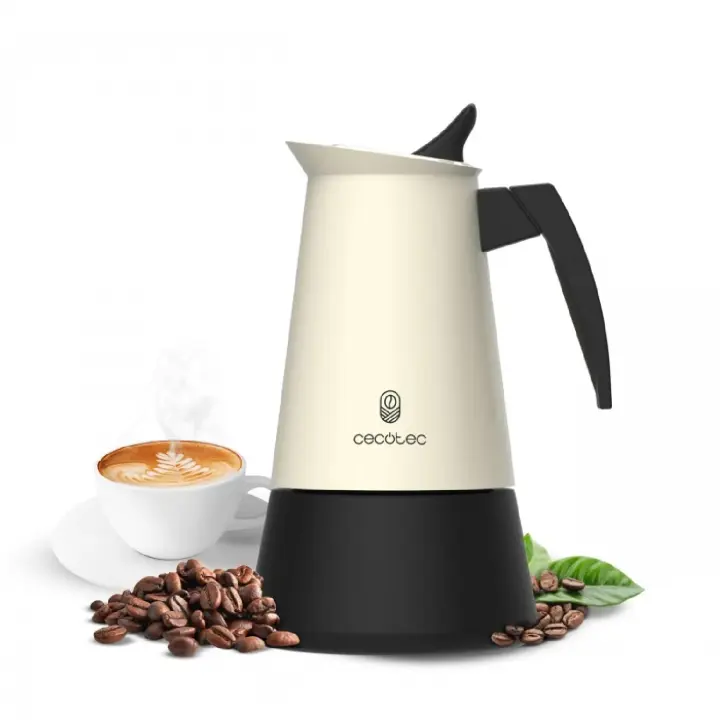 Cecotec Cafetera italiana Piccolina 900 Beige - 1