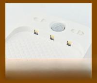 Luz Nocturna LED Con Sensor De Movimiento Magnética Removible Tri-color Ajustable Para Dormitorio Escalera Armario Armario Iluminación - details 9