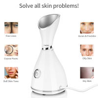 Almohadilla Facial Eléctrica Con Vapor Térmico Y Ionizante Limpiador Profundo Eliminador De Quistes Y Puntos Negros Máquina De Belleza Para Piel Saludable - details 5