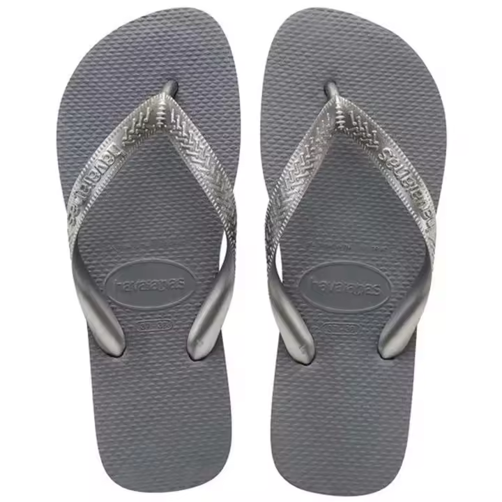 Chanclas  Havaianas Top Tiras Gris - 1