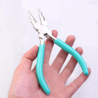 Aguja De Hacer Anillos Multi-etapa Bail Making Plier 3mm 4mm 6mm 7mm 9mm 10mm Herramienta De Joyería De Acero Inoxidable - details 5