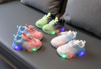Zapatillas Deportivas LED Para Niños Y Niñas Transpirables Brillantes Zapatillas De Cuero Con Diseño De Animales Tallas 21-30 Unisex - details 6