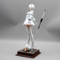 Figura De Juego Nier Automata 2B 27.5cm Cuatro Estilos Estatua De Mecha Lifeform Decoración De Escritorio Regalo De Juguetes Para Coleccionistas - details 6
