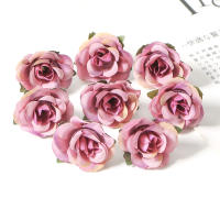 20Pcs Rosas De Seda Artificiales 3.5cm Para Decoración De Bodas Hogar Y Jardín Accesorios Para Guirnaldas De Navidad DIY - details 14