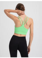 CA Sujetador short Deportivo sin costura para Mujer, ropa interior para Gimnasio, Fitness, ropa de entrenamiento de Dot Con espalda Cruzada, ropa Deportiva para correr, Chaleco de Yoga - details 18