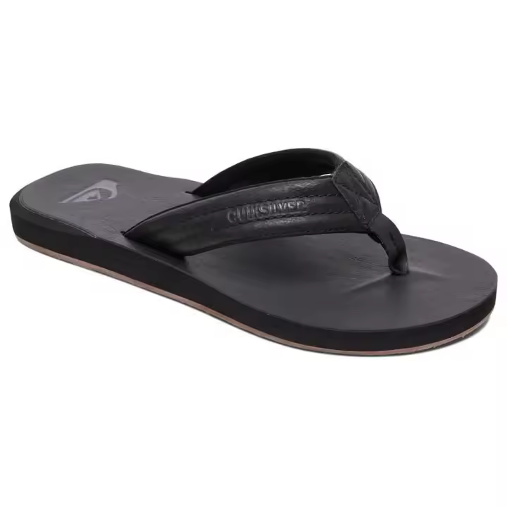 Quiksilver Chanclas Carver Nubuck Negro Hombre Adulto - 1