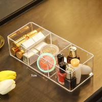 Caja De Almacenamiento Para Maquillaje Acrílico Transparente Organizador De Escritorio Para Labiales Y Cosméticos Compartment Para Mesita De Noche - details 1