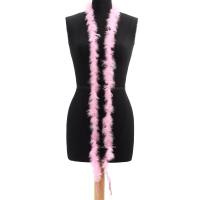 2M Boa De Plumas Para Árbol De Navidad Decoración De Fiesta De Boda Traje De Noche Adorno De Tela Con Cinta Artículos De Ropa Para Mujeres Material De Poliéster - details 10