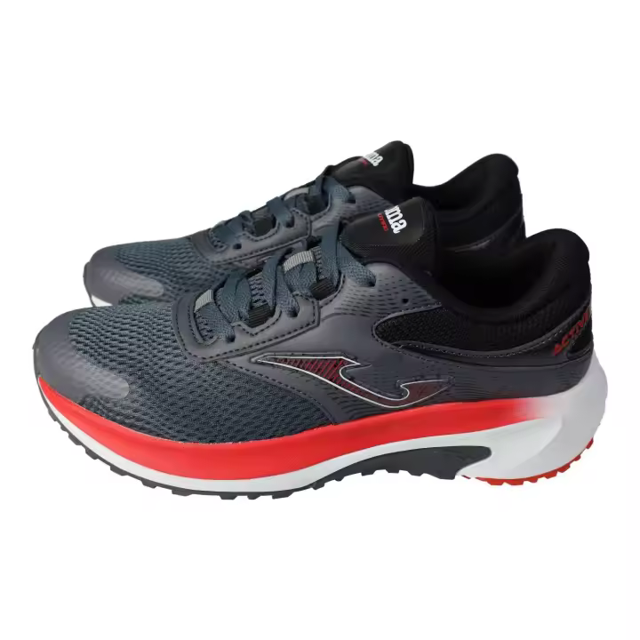 Deportivos marca JOMA para hombre en color gris. Zapatillas Joma Active Men 2512, transpirables y ligeras, suela antideslizante y amortiguación reactiva. - 1