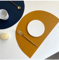 Mantel Individual De Color Amarillo Lujo Para Comedor Estilo Americano Resistentes Al Calor Accesorios De Cocina Impermeables Y Antideslizantes - details 4