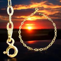 NOVEDAD Pulsera Rayos Italiana 288/032 18 cm Oro 18 Kilates con Certificado de Calidad - details 0