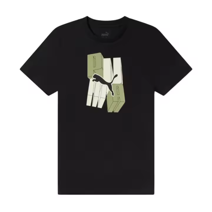 Camiseta Puma Ess Graphic Negra 686895-01 - 1