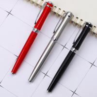 Lytwtw's Pluma Fuente De Metal Creativa Para Regalo Negocios Oficina Escuela Suministros Stationery Plumas Regalos - details 0