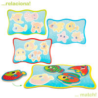 Juego de pesca magnética Montessori Lisciani con animales de madera, 32 piezas - details 2