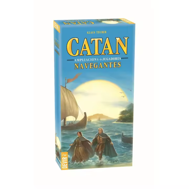 Catan Navegantes Ampliación 5-6 Jugadores - Juego de Mesa en Español - 1