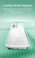 Funda Magnética Baseus Para iPhone 15 14 13 12 11 pro Max Carga Inalámbrica Cubierta Transparente Antigolpes Y Resistente Al Polvo Para iPhone 15 14 pro Max - details 4