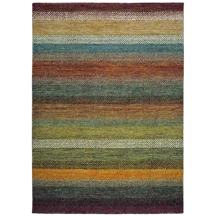 ATTICGO Alfombra de Interior Estilo Geométrico en Multicolor - Gio 22656 | 80X150, 120X170, 140X200, 160X230 cm - 1