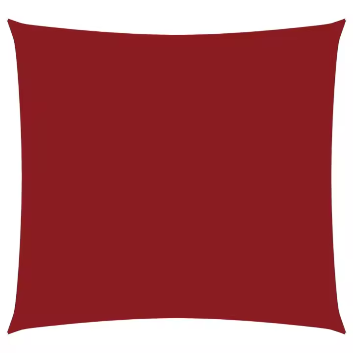 Toldo de Vela Cuadrados lienzo Oxford Rojo 2,5x2,5 m - 1