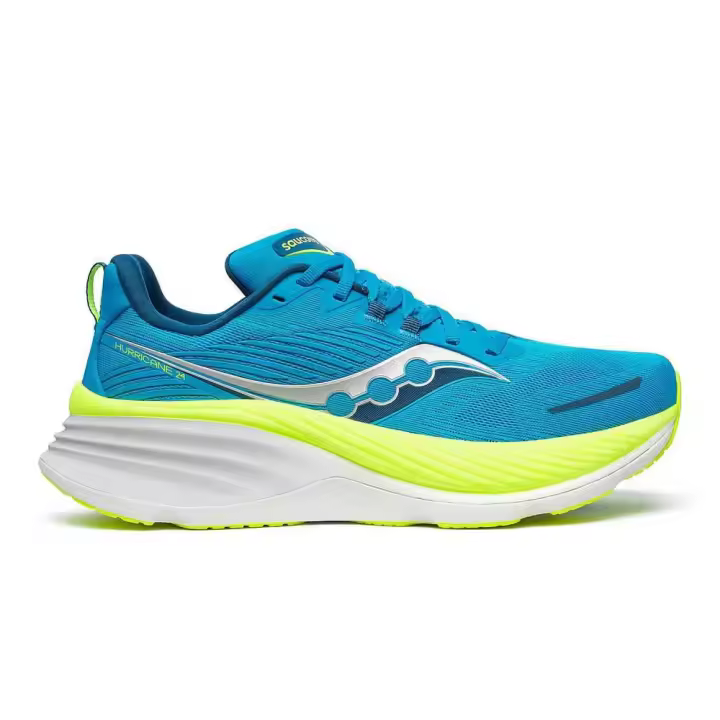 Calzado hombre Zapatillas running Saucony Zapatillas Running Hurricane 24 Azul - 1