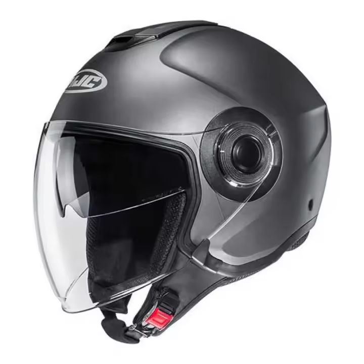 Hjc Casco Jet I40n Plateado Adulto - 1