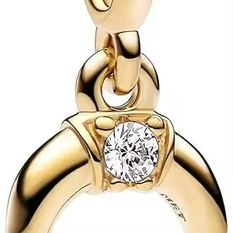 PANDORA ME Colección de dijes chapados en oro de 14 quilates，Incluye Caja Original - 1