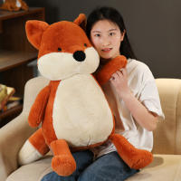 Muñeco De Peluche Kawaii De Zorro Para Niños Y Niñas Regalo De Navidad Cartoon Suave Y Cálido Juguete De Animal De Peluche Unisex - details 11
