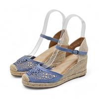 Calzados Soraia Sandalia Ganchillo Mujer Verano, sandalias cuñas  comodas y elegante. - details 27