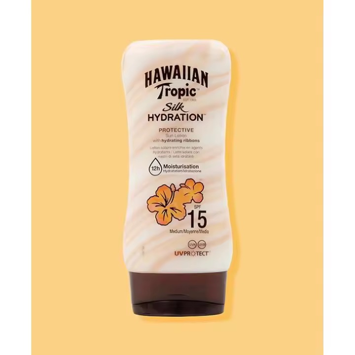 Loción Solar Protectora Silk Hydration SPF 15 180 ml Hawaiian Tropic España - 1
