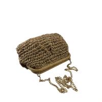 Bolso Bandolera Rafia Paja De Mano Cadena De Hombro Playa Verano Casual Mujer - details 3
