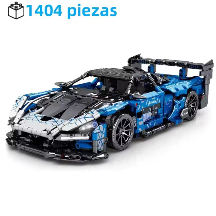 McLarened Sena Bloques De Construcción Para Coche De Carreras Técnicos Modelo Deportivo Superiores Juguetes De Montaje Para Niños Regalos - 1