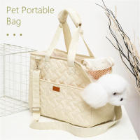Hanpanda Cuatro Temporada Gran Espacio Transpirable Apertura Lateral Portador Para Perros Gato Portátil de Lona Bolsa Hombro Para Mascotas Suministros Viaje - details 1