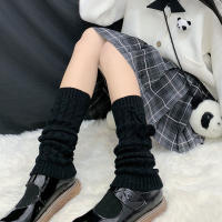 Calcetines De Lana Japoneses Para Invierno Calientes Estilo Lolita Cubrepiernas Con Bolas Para Mujer Material Acrílico - details 1