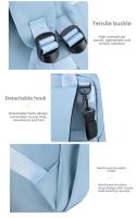 Bolso De Madre Y Bebé Estiloso De 5 Piezas Con Almohadilla Para Pañales Y Compartimento Para Botella Separado Gran Capacidad - details 13