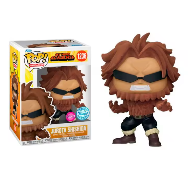 FUNKO POP! MY HERO ACADEMIA - JUROTA SHISHIDA (TERCIOPELO) EXCLUSIVO, 63288, Nº1236, TIENDA CON LICENCIA OFICIAL - 1