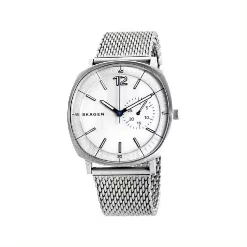 Reloj Skagen SKW6255 Rungsted - Cuarzo, Acero Inoxidable, Tono Plateado, Cuadrado - 1