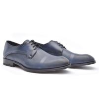 BAERCHI 1202GMI Zapatos de Vestir hombre 26344 XL BLUCHER PALA RECTA MIL PUNTOS, MARINO - details 0